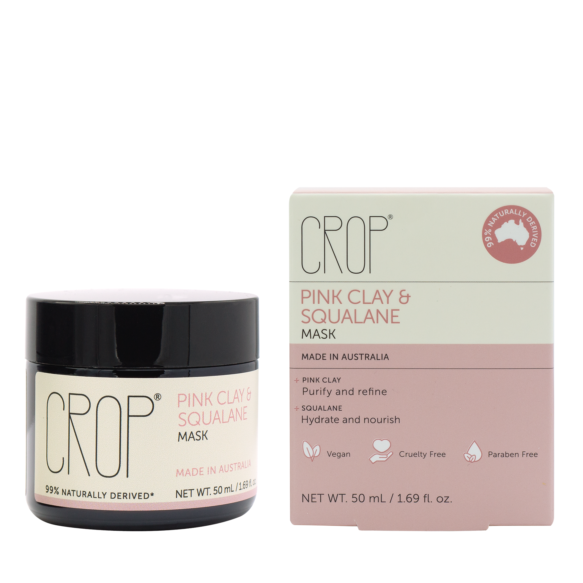 Clay & Squalane Mask | CROP NATURAL – Crop